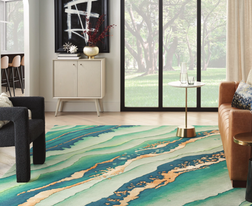 Area Rug Non-Slip , Custom print 40 x 50 Inches Carpets for
